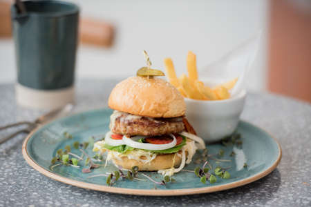Cheese Burgerの写真素材