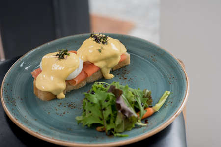Eggs Benedictの写真素材