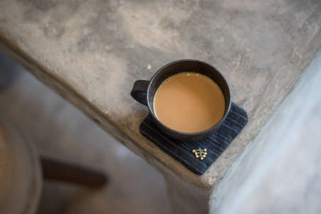 Hot Latteの写真素材