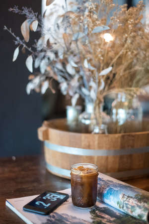 Ice Black Coffeeの写真素材