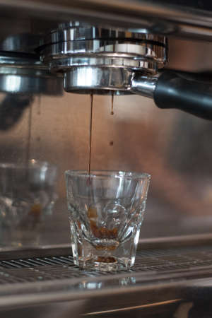 Drop of Espressoの写真素材