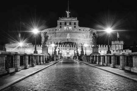 St Angel Castle Romeのeditorial素材