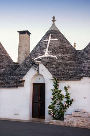 Trulli in the southern Italian town of Alberobello, Apulia, Italyのeditorial素材