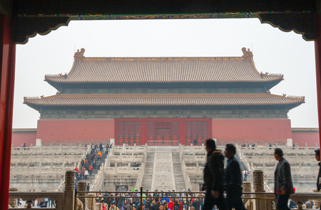 Chinese Forbidden City, Beijingのeditorial素材