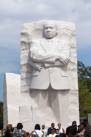 Martin Luther King Jr Monument in Washington, DCのeditorial素材