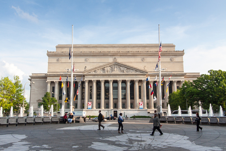 National Archives, Washington, DCのeditorial素材