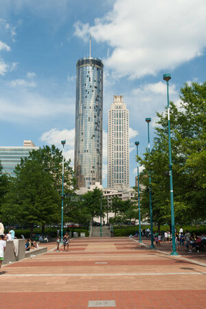 Midtown Atlanta, Georgiaのeditorial素材
