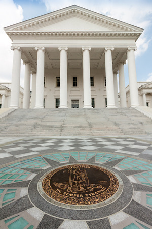 Virginia State Capitol Building, Richmondのeditorial素材