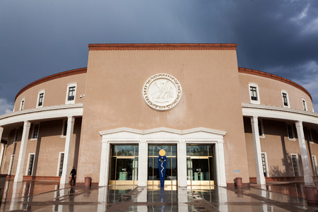 New Mexico State Capitol, Santa Feの写真素材
