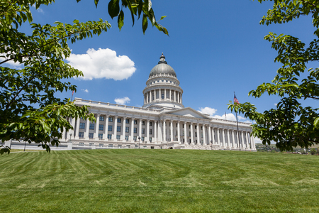 Utah State Capitol Building, Salt Lake Cityの写真素材
