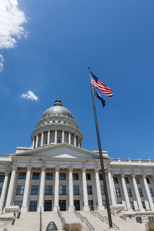 Utah State Capitol Building, Salt Lake Cityの写真素材