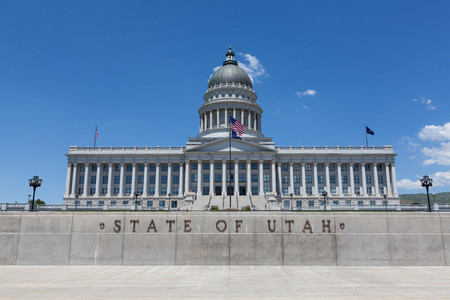 Utah State Capitol Building, Salt Lake Cityの写真素材