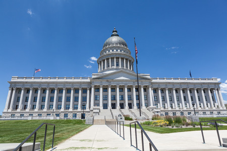Utah State Capitol Building, Salt Lake Cityの写真素材