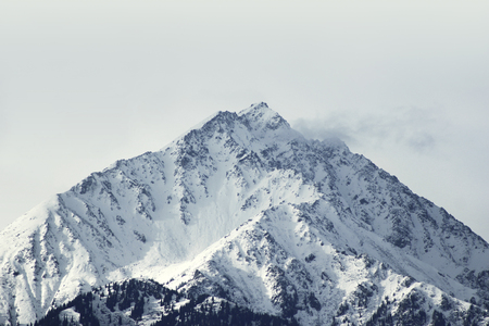 Mountains and hills, hipster vintage filter natureの写真素材