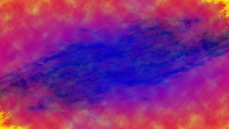 Colorful blank banner for Holi festival. Blue and pink banner for website.の写真素材