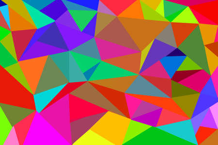 Digital low poly abstract background. The multicolor backdrop for the website header.の写真素材