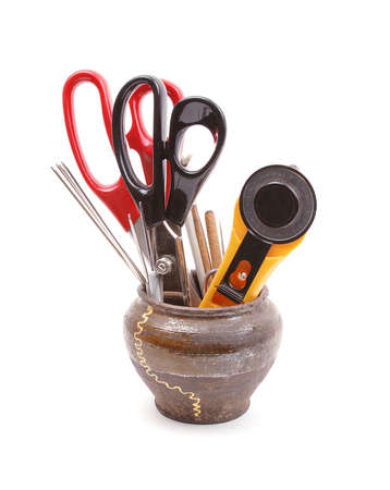 Accessories to sewingの写真素材
