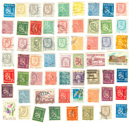 finland stampsの写真素材