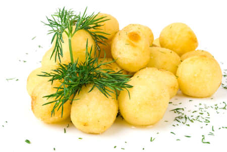 Potato with fennelの写真素材