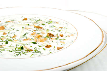 white soupの写真素材