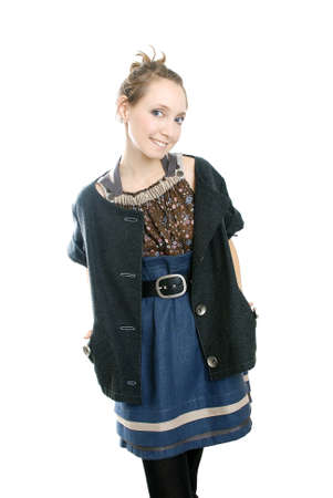 girl in ethnic styleの写真素材