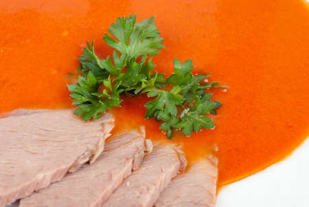tomato soupの写真素材