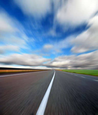 along the roadの写真素材