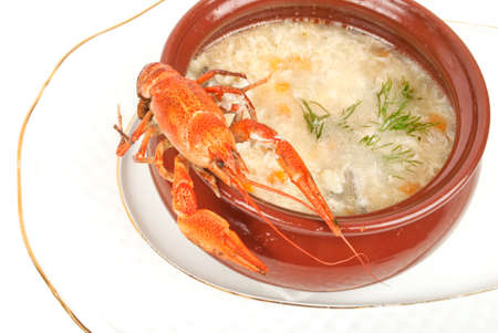 Soup with a cancerの写真素材
