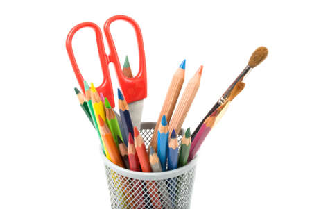 color pencilsの写真素材