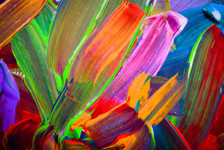 Abstract art backgrounds. Hand-painted background. SELF MADE.