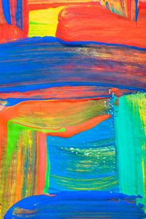 Abstract art backgrounds. Hand-painted background. の写真素材