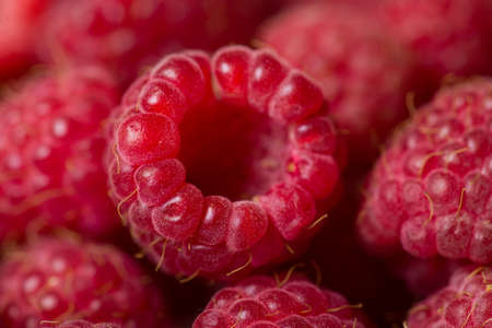 Raspberry backgroundの写真素材