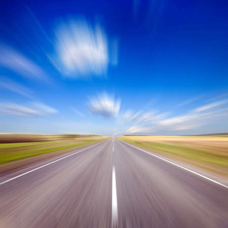 along the roadの写真素材