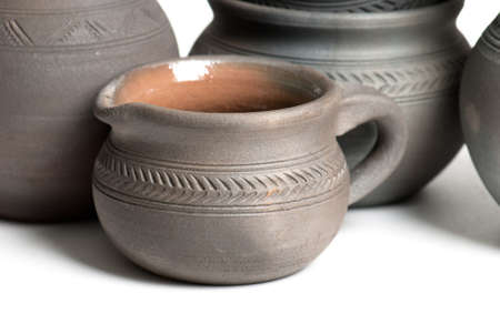 clay potsの写真素材