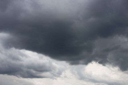 Background of storm clouds