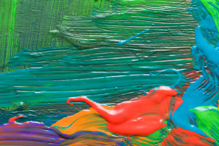 Abstract art backgrounds. Hand-painted background. SELF MADE.
