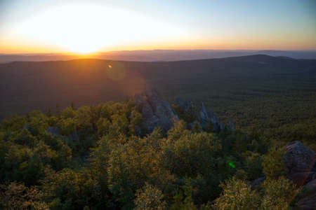 mountain landscapeの写真素材