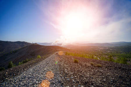 mountain landscapeの写真素材