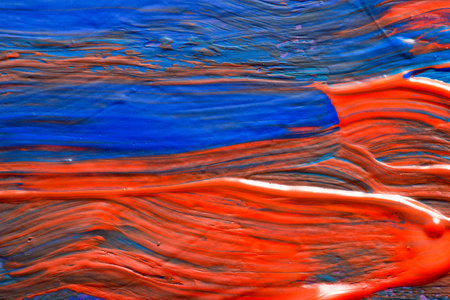 Abstract art background  Hand-painted background  SELF MADE の写真素材