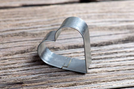 Valentines Day background with heartの写真素材