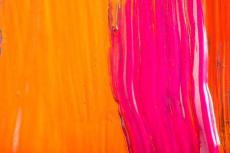 Abstract art background. Hand-painted background. SELF MADE.の写真素材