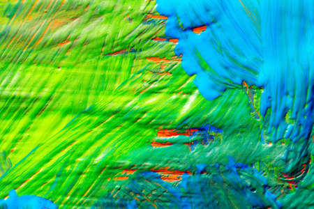 Abstract art background. Hand-painted background. SELF MADE.の写真素材