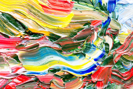 Abstract art background. Hand-painted background. SELF MADE.の写真素材