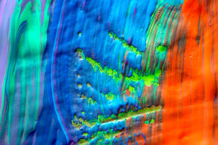 Abstract art background. Hand-painted background. SELF MADE.の写真素材