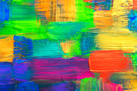 Abstract art background. Hand-painted background. SELF MADE.の写真素材