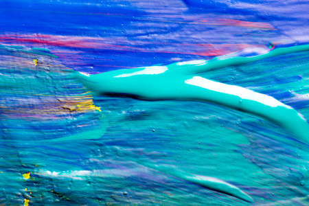 Abstract art background. Hand-painted background. SELF MADE.の写真素材