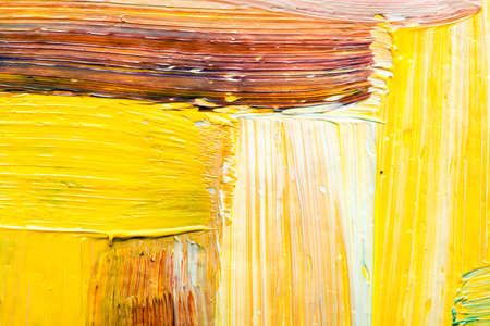 Abstract art background. Hand-painted background. SELF MADE.の写真素材