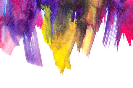 Abstract art background. Hand-painted background. SELF MADE.の写真素材