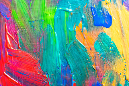 Abstract art background. Hand-painted background. SELF MADE.の写真素材