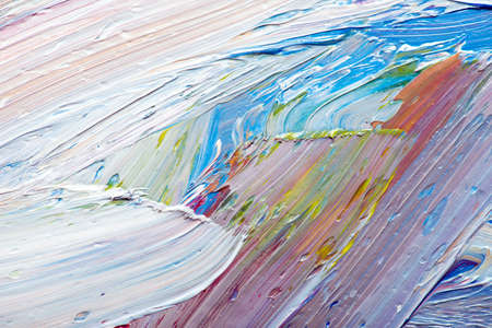 Abstract art background. Hand-painted background. SELF MADE.の写真素材